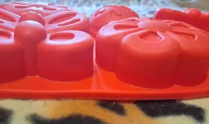 Силиконовая форма Цветы и Насекомые, новая