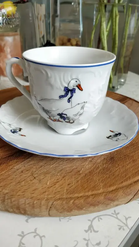 Посуда и кухонные аксессуары - Польская фарфоровая пара,-серия 'Rococo, гусь' - Вся Беларусь - Фото 6 Польская фарфоровая пара,-серия 'Rococo, гусь' - Вся Беларусь - 237293 - Доска объявлений Kupika.by - Фото 6