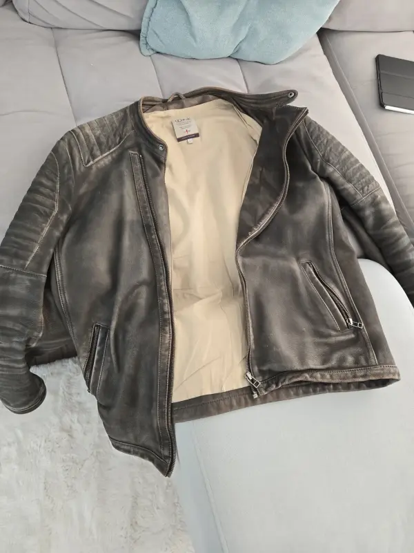 Мужская кожаная куртка 50рр супер качество - Россь - 237624 - Доска объявлений Kupika.by - Фото 5