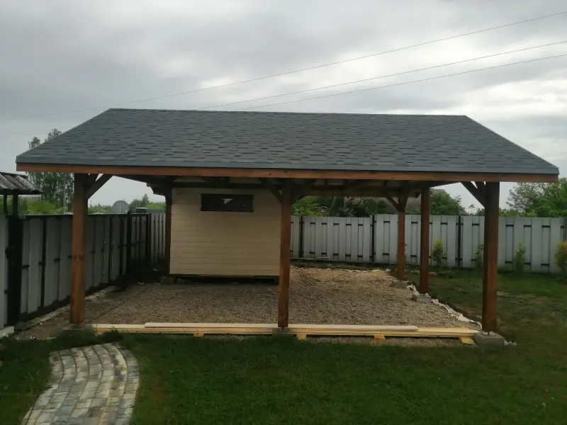 Строительство мелких конструкций - Навес для автомобиля - Вся Беларусь - Фото 2 Навес для автомобиля - Вся Беларусь - 235647 - Доска объявлений Kupika.by - Фото 2