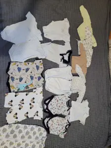 Большой лот одежды от 0-9 месяцев