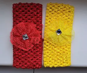 Повязки для девочки 0 до 1 года. Фото 1 новые Вышлю почтой наложенным или по предоплате.