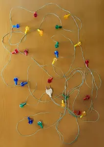 Ёлочная гирлянда 'Льдинка' СССР