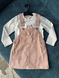 Сарафан джинсовый next и лонгслив