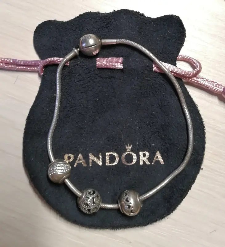 Браслет Pandora + 3 шарма. Оригинал - Вся Беларусь - 237658 - Доска объявлений Kupika.by - Фото 7