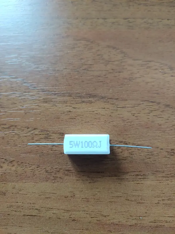 Резистор для шумного компьютерного вентилятора 5W 100R
