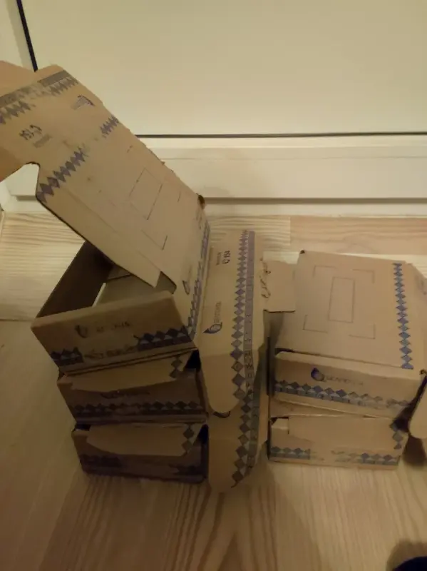 Картонные коробки для посылок 13шт