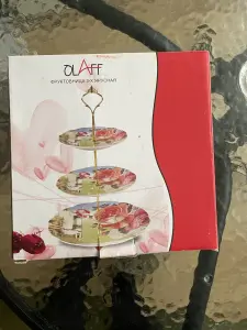 Фруктовница 3 яруса