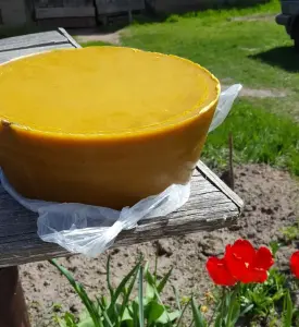 пчелиный очищенный воск, 30 кг.