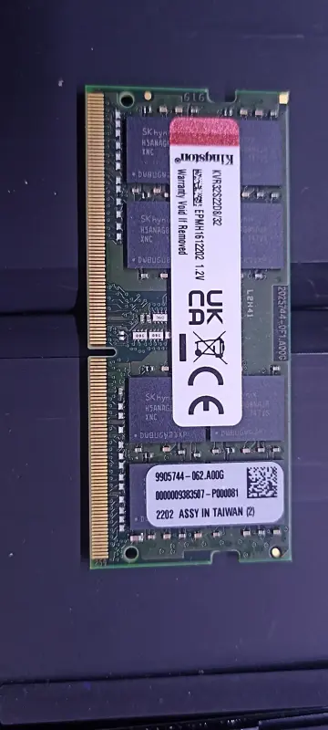 Оперативная память Kingston 32GB DDR4 SODIMM
