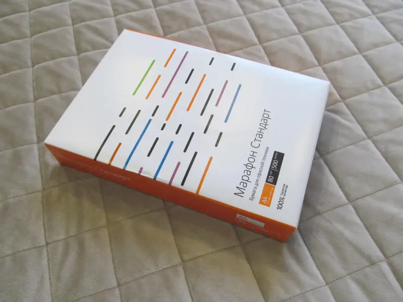 Бумага Марафон Стандарт (РФ), формат А4, 500 листов