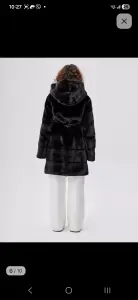 Шуба под норку экомех 46-48 Pofaa