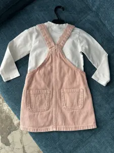 Сарафан джинсовый next и лонгслив