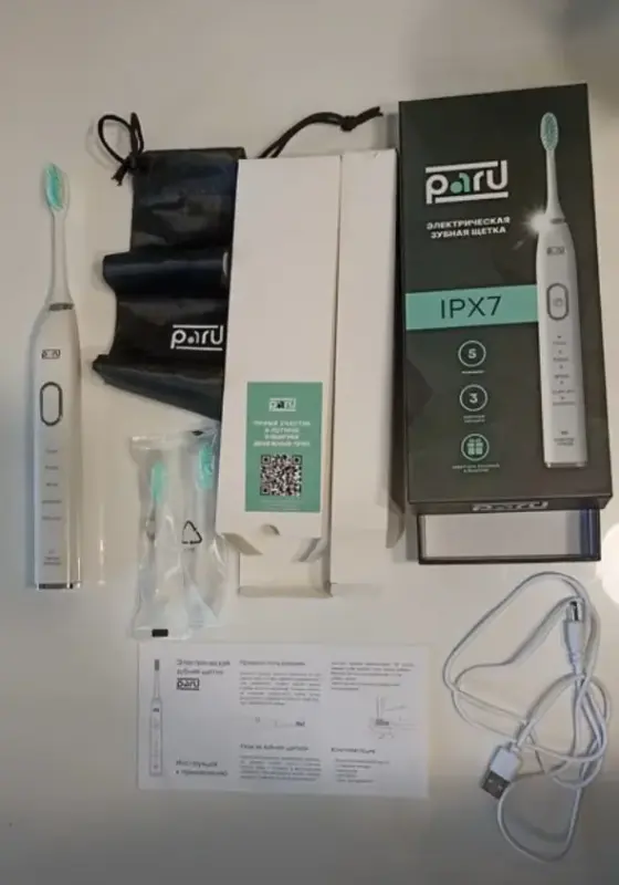 Ультразвуковая электрическая зубная щётка Paru - Вся Беларусь - 235788 - Доска объявлений Kupika.by - Фото 5