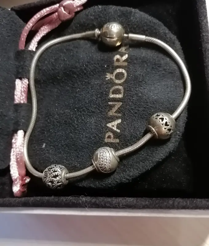 Браслет Pandora + 3 шарма. Оригинал - Вся Беларусь - 237658 - Доска объявлений Kupika.by - Фото 8