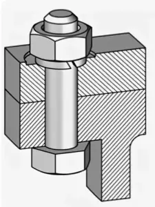 Болтовое соединение в инженерной графике