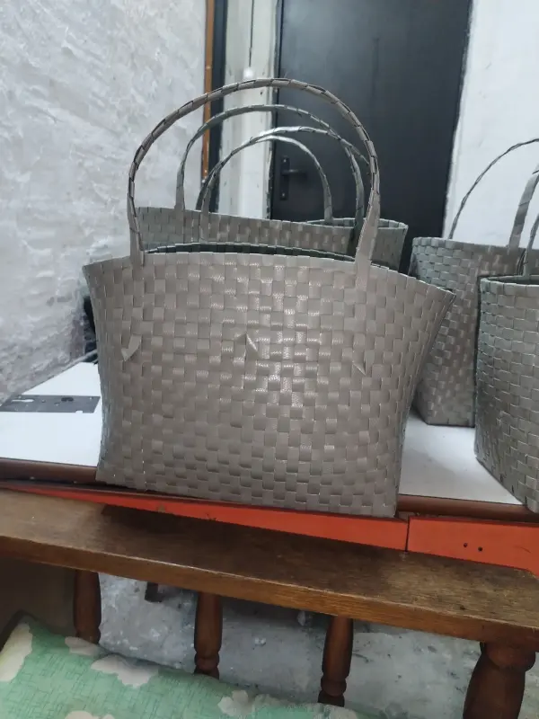 Корзинки из стреппинг ленты