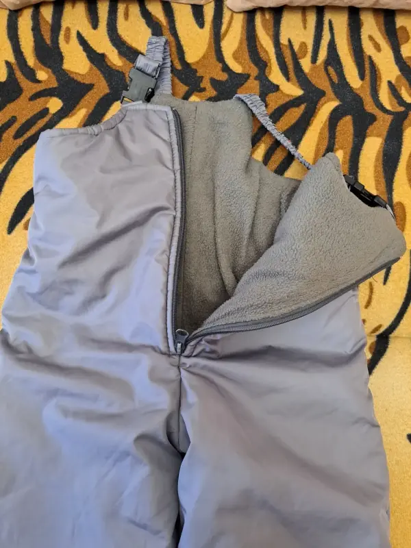 Полукомбинезон серый теплый на байке на 4-6лет,  б.у - Вся Беларусь - 238451 - Доска объявлений Kupika.by - Фото 2