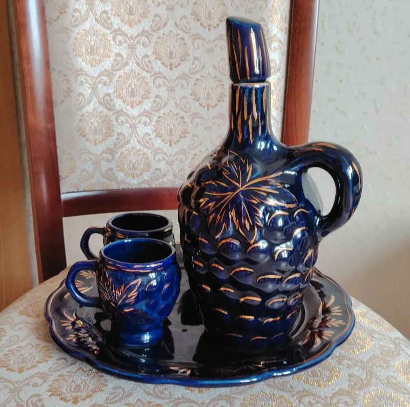 Фарфор. Набор посуды для вина, кувшин. - Вся Беларусь - 235346 - Доска объявлений Kupika.by - Фото 3