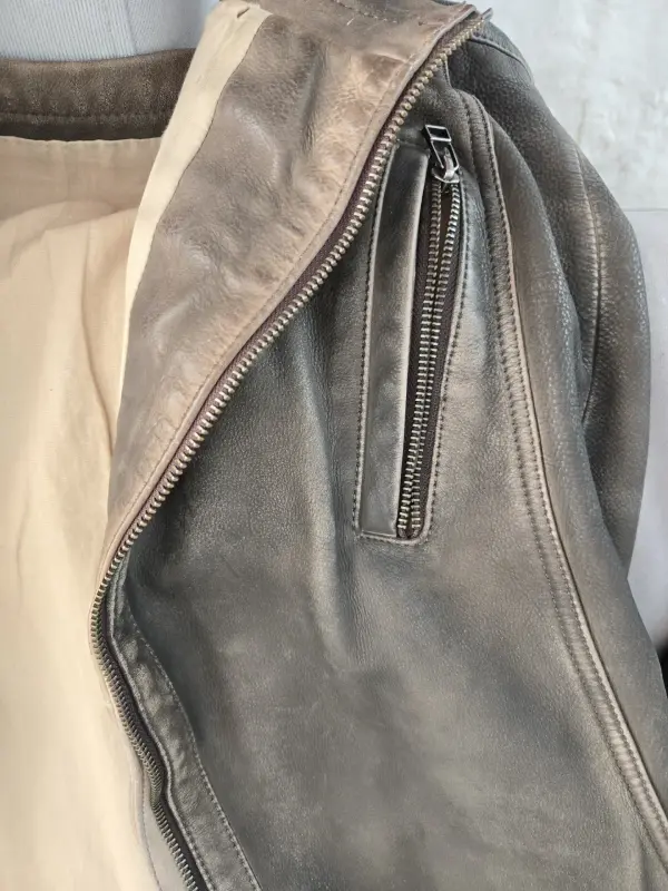 Мужская кожаная куртка 50рр супер качество - Россь - 237624 - Доска объявлений Kupika.by - Фото 2