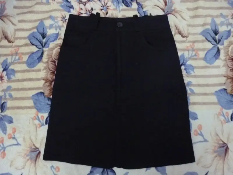 Юбка прямая джинсовая