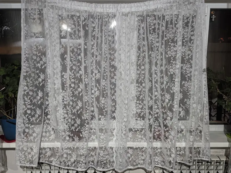 Короткая тюль