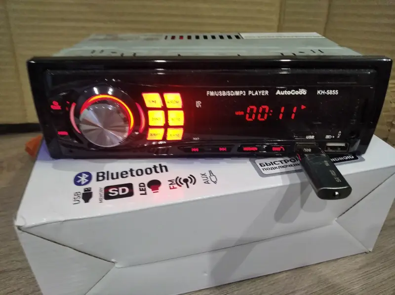 Магнитола USB Bluetooth