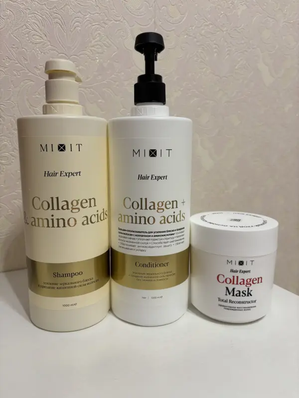 Шампунь, бальзам и маска для волос от MIXIT