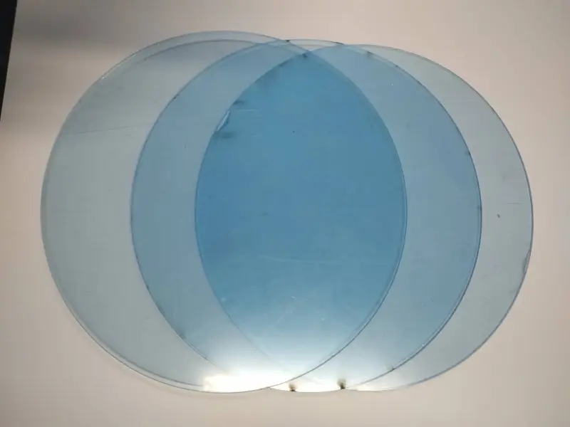 Круги из прозрачного оргстекла