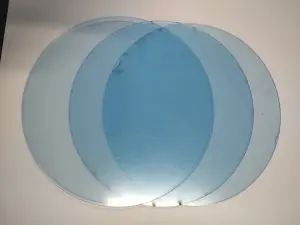 Круги из прозрачного оргстекла