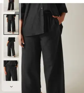 Next Лён Палаццо Широкие Брюки