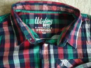 Рубашка на мальчика 6-7 лет ТМ AGW Германия