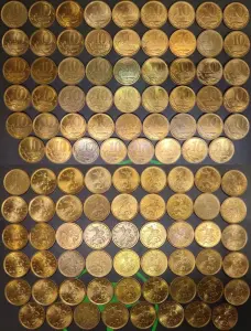 10 копеек 1997-2010 С-П, 1998-2013 М