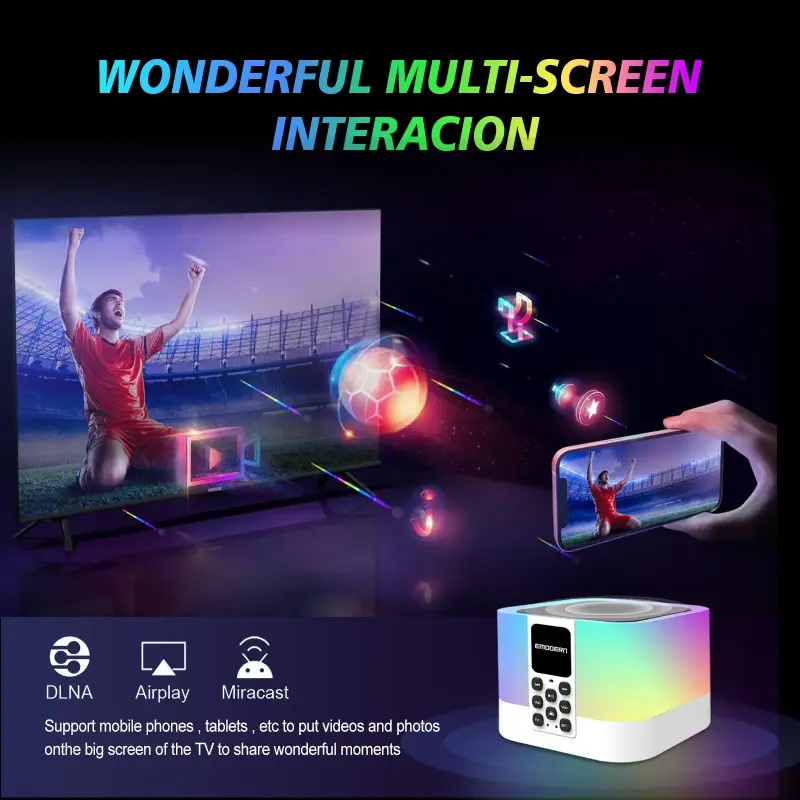 Android 15 смарт ТВ приставка EMODERN Z1 Mix c колонкой. Голосовой поиск - Вся Беларусь - 237688 - Доска объявлений Kupika.by - Фото 5