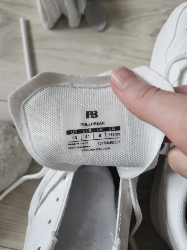 Женская обувь БУ и новая - Белые кроссовки PullandBear новые - Вся Беларусь - Фото 5 Белые кроссовки PullandBear новые - Вся Беларусь - 237121 - Доска объявлений Kupika.by - Фото 5