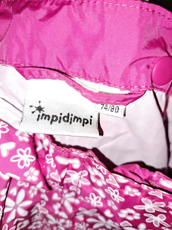 Куртка-ветровка розовая в цветочки, р.74-80 ((7мес-1,5года) - Вся Беларусь - 237051 - Доска объявлений Kupika.by - Фото 3