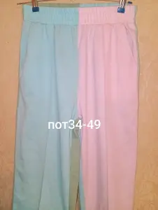 Фирменные штаны с начёсом разных размеров