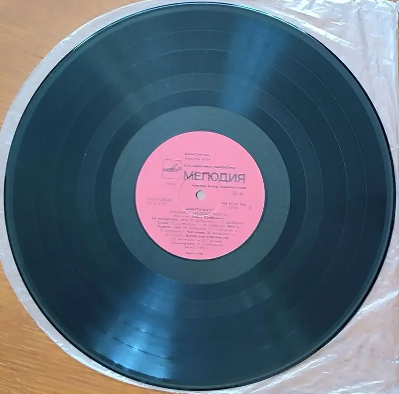 Грампластинка 'Ансамбль 'Весёлые ребята' - Минуточку!!!' (1988) - Вся Беларусь - 237823 - Доска объявлений Kupika.by - Фото 4