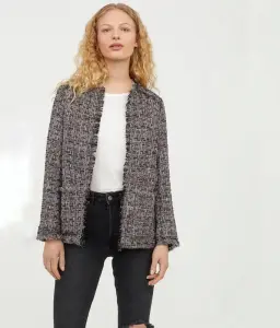 H&M Твидовый Пиджак