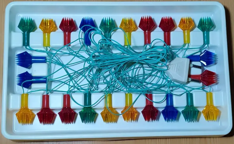 Ёлочная гирлянда 'Льдинка' СССР - Вся Беларусь - 236778 - Доска объявлений Kupika.by - Фото 3