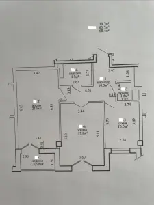 2-комнатная квартира с отделкой в Олимпик Парке