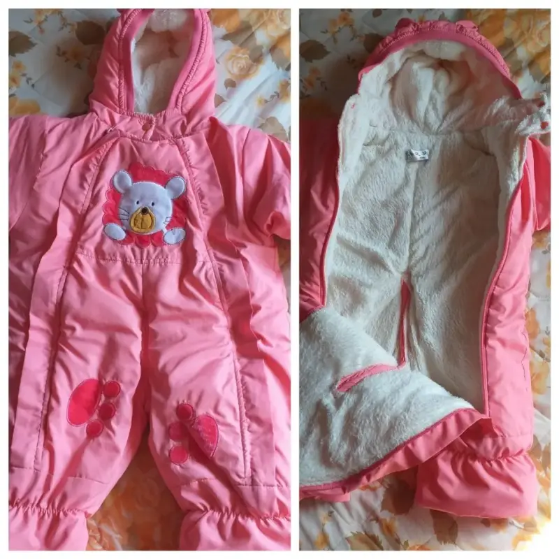 Комбинезон розовый (XXL) зимний от 8мес-1.8г - Вся Беларусь - 237421 - Доска объявлений Kupika.by - Фото 2