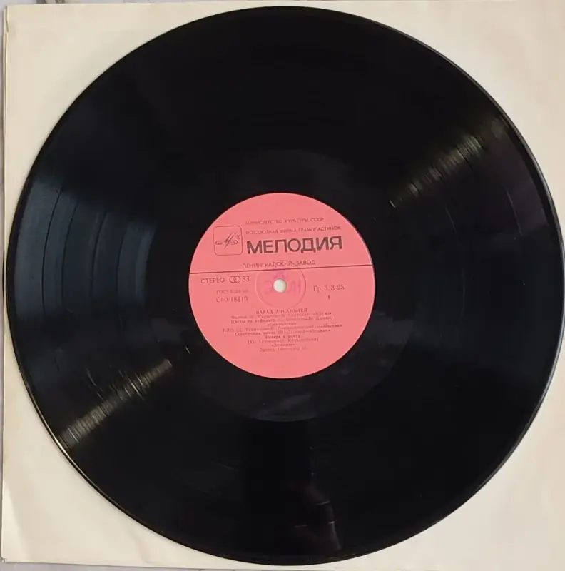 Грампластинка 'Эстрада - Парад ансамблей' (1981) - Вся Беларусь - 237802 - Доска объявлений Kupika.by - Фото 3