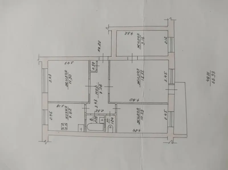 4 комнатная улучшенной  Урицкого 6, Центр Витебск - Вся Беларусь - 237186 - Доска объявлений Kupika.by - Фото 8