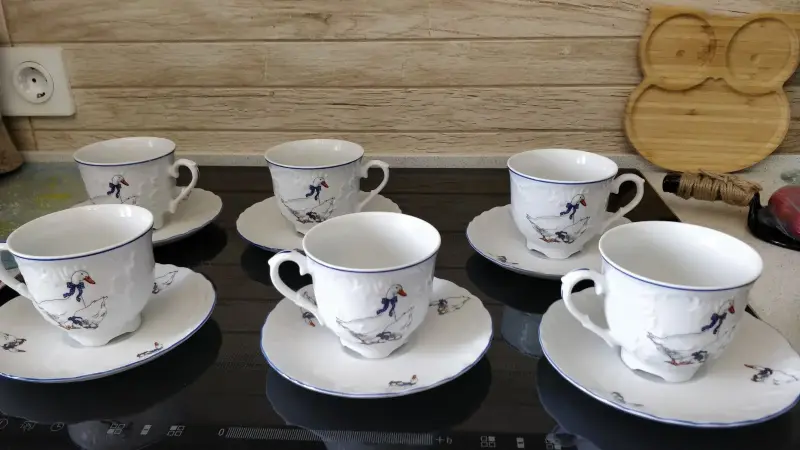 Посуда и кухонные аксессуары - Польская фарфоровая пара,-серия 'Rococo, гусь' - Вся Беларусь - Фото 8 Польская фарфоровая пара,-серия 'Rococo, гусь' - Вся Беларусь - 237293 - Доска объявлений Kupika.by - Фото 8