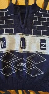 Свитер синий на р.98 (на 3-4г), б.у