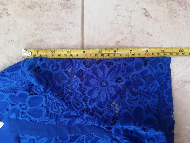 Нарядное, гипюровое платье, синее, размер 58 (Как новое) - Ветка - 237136 - Доска объявлений Kupika.by - Фото 7