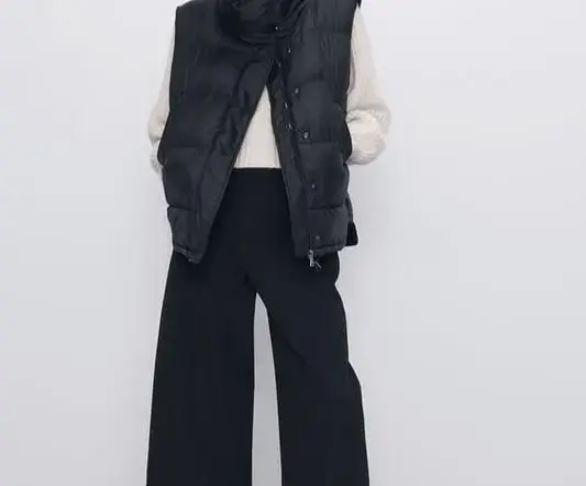 Mango широкие брюки