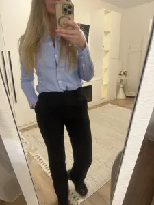 Рубашка mango и брюки Zara