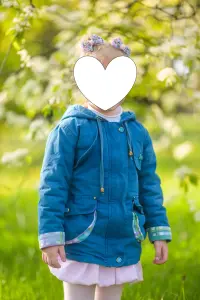 Куртка синяя Bonito на 3-4года с капюшоном, б.у